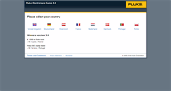 Desktop Screenshot of eupromo.fluke.com